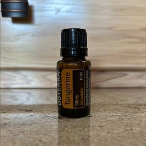 doTERRA Tangerine Oil with Black Cap